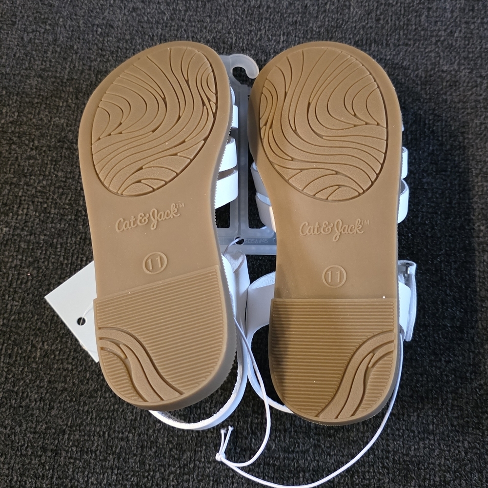 Size 11 Girls Ella Fisherman Sandals Cat & Jack - Picture 3 of 3